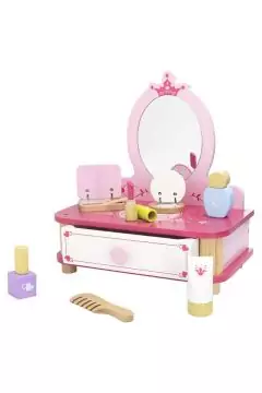 VIGA | Pink Wooden Dressing Table | 44571