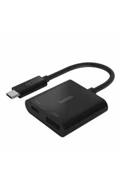 BELKIN | USB-C to HDMI + Charge Adapter Black | AVC002btBK