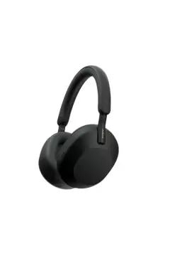 سوني | سماعات رأس لاسلكية رائدة في إلغاء الضوضاء باللون الأسود | WH-1000XM5 / ب