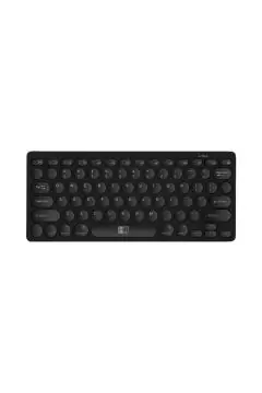 هيتز | لوحة مفاتيح بلوتوث رفيعة للغاية باللون الأسود | ZK07